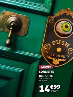 Gifi Sonnette de porte offre