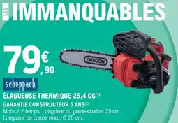E.Leclerc Jardi Élagueuse thermique 25,4 cc offre