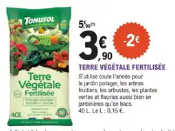 E.Leclerc Jardi Terre végétale fertilisée offre