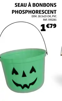 Gifi Seau à bonbons phosphorescent offre