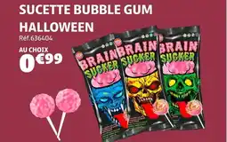 Gifi Sucette bubble halloween gum offre
