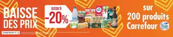 Match 200 produits Carrefour offre