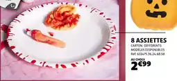 Gifi 8 assiettes offre