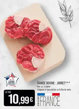 Match Viande bovine jarret offre