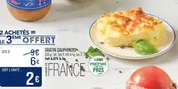 Match Gratin dauphinois offre