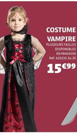 Gifi Costume vampire offre