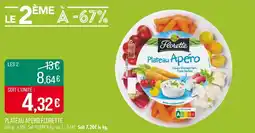 Match Plateau apéro florette offre