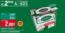 Match Roquefort aop societe offre