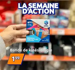 Action Bande de kinesiologie offre