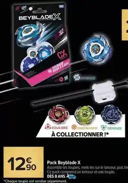 Carrefour Beyblade - pack x offre