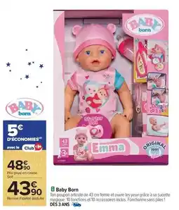 Carrefour Baby born offre