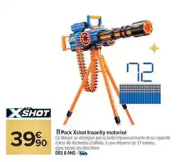 Carrefour Zuru - pack xshot insanity motorisé offre