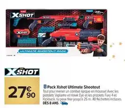 Carrefour Zuru - pack xshot ultimate shootout offre