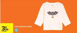 Carrefour Drive Tex - t-shirt halloween bébé offre