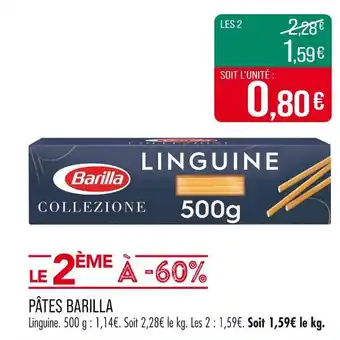Match Barilla Linguine Collezione offre