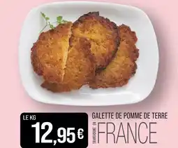 Match Galette de pomme de terre offre