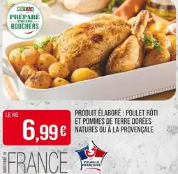 Match Poulet rôti et pommes de terre dorées offre