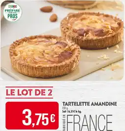 Match Tartelette Amandine offre