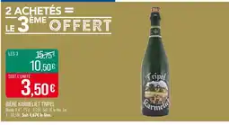 Match BIÈRE KARMELIET TRIPEL Bière Karmeliet Tripel offre