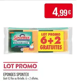 Match SPONTEX Eponges Gratt & Flex offre