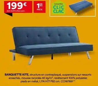 BUT Banquette kite offre