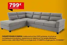 BUT Canapé d'angle omega offre