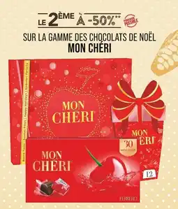 Match SUR LA GAMME DES CHOCOLATS DE NOËL MON CHÉRI offre