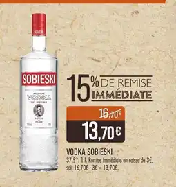 Match Vodka sobieski offre