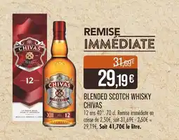 Match Blended scotch whisky chivas offre