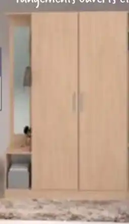 BUT Armoire 2 portes avec extension offre