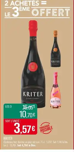 Match Kriter offre