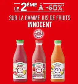 Match SUR LA GAMME JUS DE FRUITS INNOCENT offre