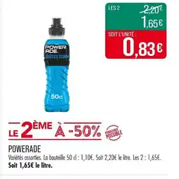 Match Powerade offre