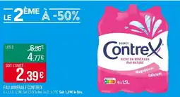 Match Eau minérale contrex offre
