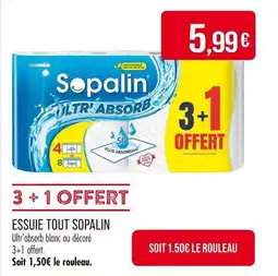 Match Essuie tout sopalin offre