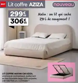 BUT Lit coffre offre