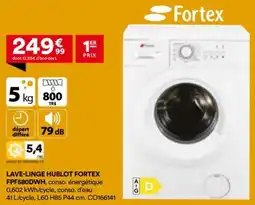 BUT Lave-linge hublot fortex offre