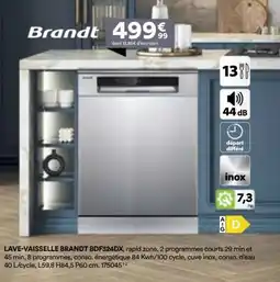 BUT Lave-vaisselle brandt offre