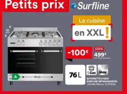 BUT Butanette 5 feux surfline offre