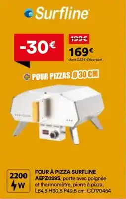 BUT Four à pizza surfline offre