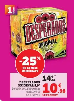 U Express Desperados original 5,9° offre
