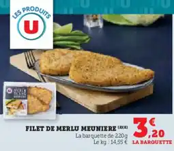 U Express Filet de merlu meuniere offre