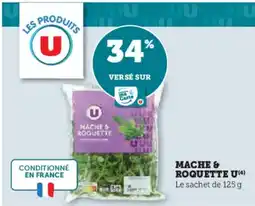 U Express Mache & roquette u offre