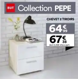 BUT Chevet 2 tiroirs offre