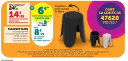 Super U Tabouret fleur offre