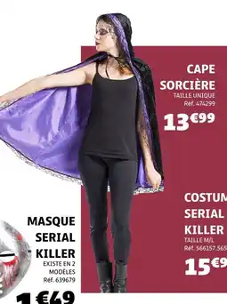 Gifi Cape sorcière offre