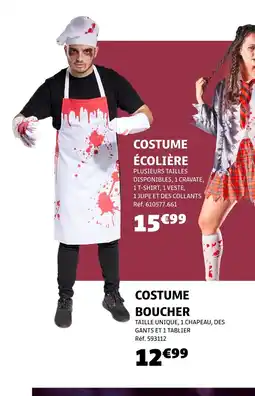 Gifi Costume boucher offre