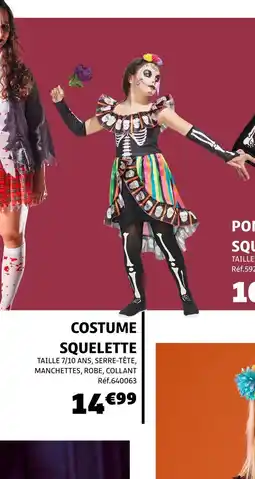 Gifi Costume squelette offre