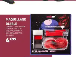 Gifi Maquillage diable offre