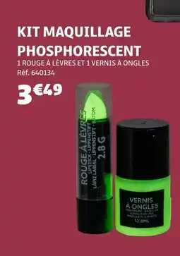 Gifi Kit maquillage phosphorescent offre